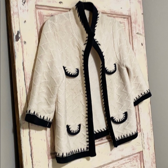 Cabi Open Knit Cardigan - Picture 3 of 8